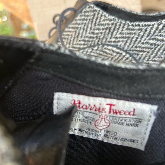 Timberland Harris Tweed Oxford shoes, leather toe heel. Sz 7.5 - Picture 2 of 7